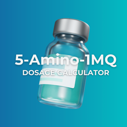 5-Amino-1MQ Peptide Dosage Chart and Calculator