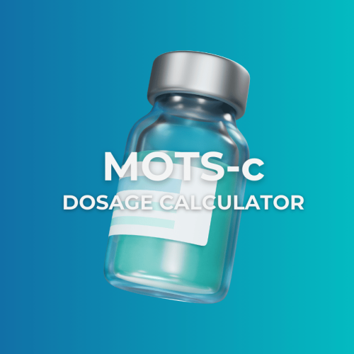 MOTS-c Peptide Dosage Chart, Guide and Calculator